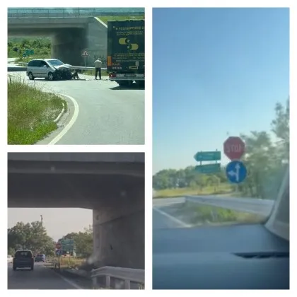 След поредната катастрофа при пътен възел Суходол Мало Бучино под магистрала