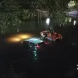 ВИДЕО показва момента, в който пияният пловдивчанин пада с колата си в река Тунджа