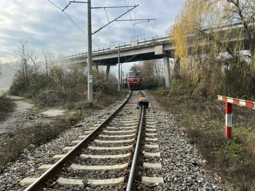Влак блъсна пешеходка край София