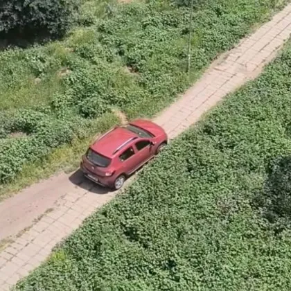 Видео разпространено в социалните мрежи показва необичайна и потенциално опасна