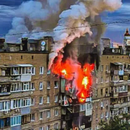 Руски удари по украинския град Харков тази нощ взеха две