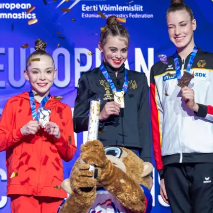 Стилияна Николова е европейска вицешампионка по художествена гимнастика Националката направи