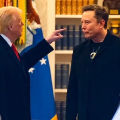 Президентът Доналд Тръмп нарече бившия си приятел Илон Мъск човек