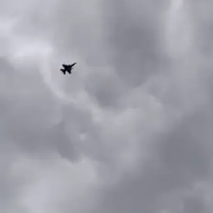 Вторият F-16 Блок 70 лети към България! ВИДЕО