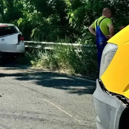 Пътнотранспортен инцидент доведе до сериозно задръстване по главния път между