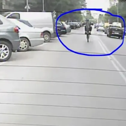 Кадри заснети от шофьор на автомобил разкриват скандално поведение на