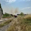 Пожар гори край хотелски комплект в Поморие