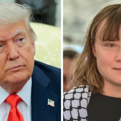 Президентът Доналд Тръмп нарече либералната активистка Грета Тунберг странна и