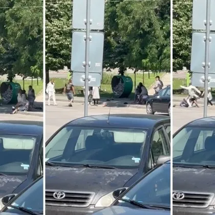 GlasNews се сдоби с видео от боя в град Чирпан