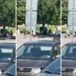 Юмруци, ритници и хаос: Появи се ВИДЕО от боя в Чирпан