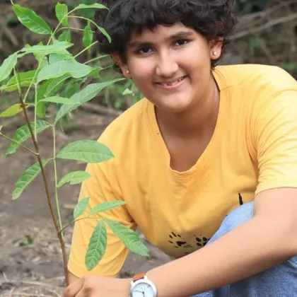 Наричат я Индийската Грета Тунберг но Прасида отива отвъд прякора