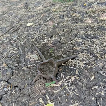 Опасни железа стърчат в столичен парк За това сигнализира Диана