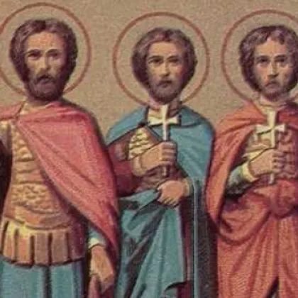 На 17 юни църквата почита трима братя мъченици с невероятна