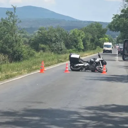 Моторист пострада при катастрофа на пътя Стара Загора - Казанлък