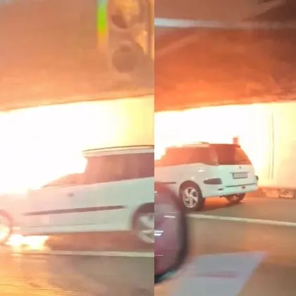 Кола се е запалила в тунела Троянови врата на автомагистрала