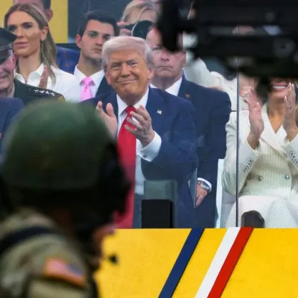 Танкове и войници преминаха през американската столица по време на