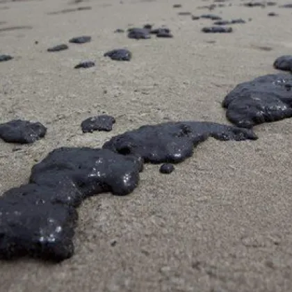 Видим разлив на нефтопродукти е установено в района на Ченгене