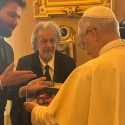 Ал Пачино който е в Италия за да снима филм