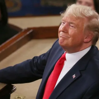 Президентът на САЩ Доналд Тръмп и британският премиер Киър Стармър