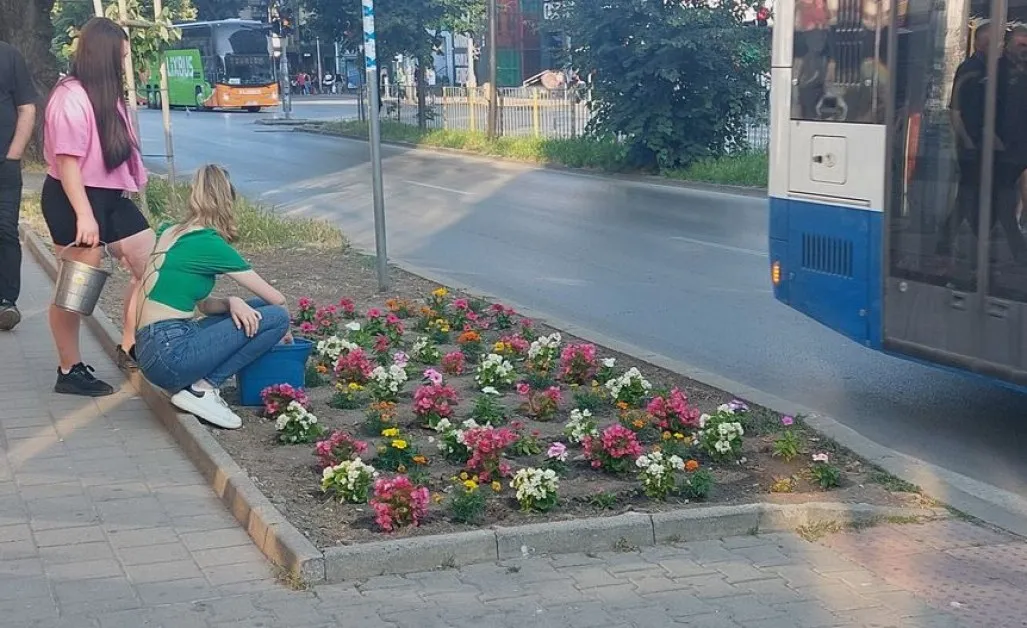 Красота, грижа и добър пример: Млади момичета стоплиха сърцата със свой жест СНИМКИ
