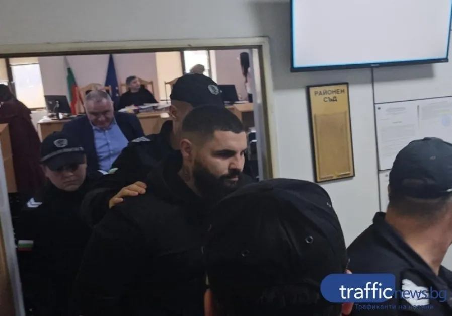 Седмица след операцията: Георги застана пред съда, доведоха го с белезници