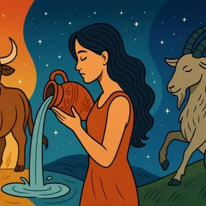 Австралийската астроложка и таролог Анджела Пърл смята че втората половина