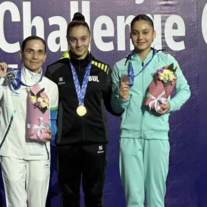 Европейската вицешампионка Валентина Георгиева стана шампионка на прескок на Световната купа по