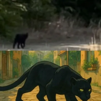 Големият черен хищник изненадал шуменци а и цяла България се