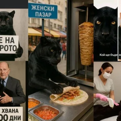 Пумата от Шумен превзе Мрежата, а бизнесът не пропусна това СНИМКИ