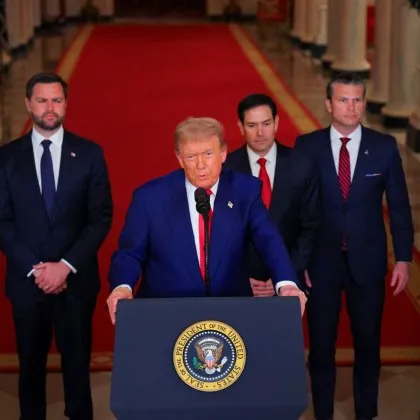 Доналд Тръмп коментира иранските удари по американска база в Катар Той