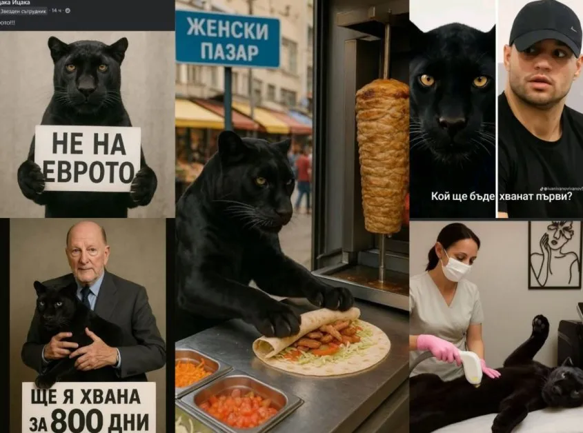Пумата от Шумен превзе Мрежата, а бизнесът не пропусна това СНИМКИ