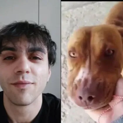 Млад мъж излезе на разходка с кучето си в Белене