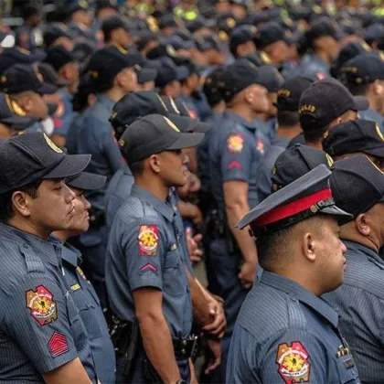 На полицаите с наднормено тегло във Филипините е дадена една