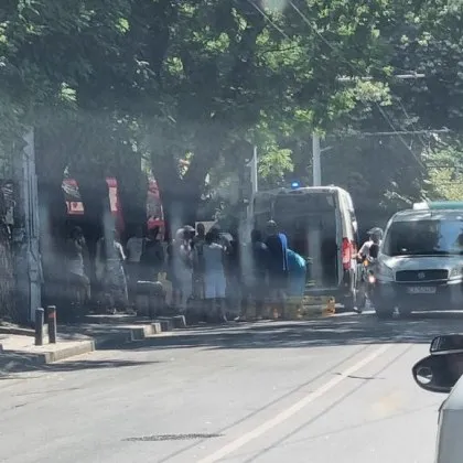 Пътен инцидент е станал преди обяд днес в Стара Загора