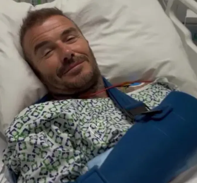 Дейвид Бекъм е в болница