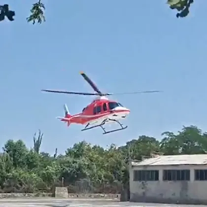 Мъж с тежки изгаряния е бил транспортиран с въздушната линейка