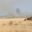 Пожар гори в Пазарджишко СНИМКА