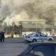 Гори заведение в София, ключов булевард е блокиран от пожарни* СНИМКИ