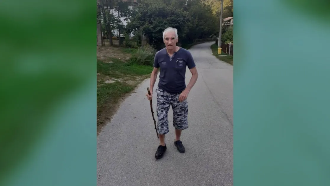 Мъж с тежка форма на Алцхаймер изчезна в Русе. Виждали ли сте Ицо?