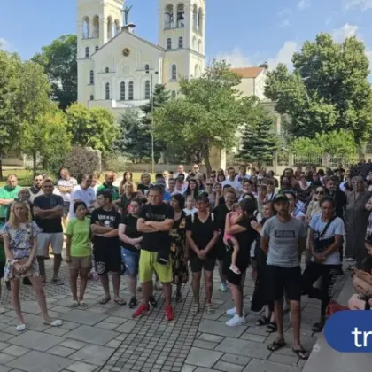 Раковски излезе на протест заради пометения моторист Стайко