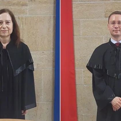 Двама нови младши съдии ще работят от днес в Окръжен