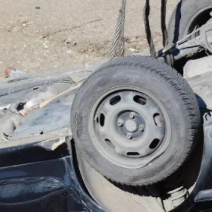 21 годишен шофьор на БМВ самокатастрофира на 1 юли вечерта между