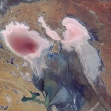 Езерото Еър технически е най голямото езеро в Австралия но през