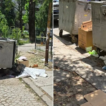 Жители на "Лозенец" негодуват от мръсотията по улиците: Свинщина и пилеене на данъци!