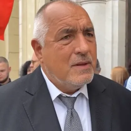 Лидерът на ГЕРБ Бойко Борисов с остра позиция за управлението