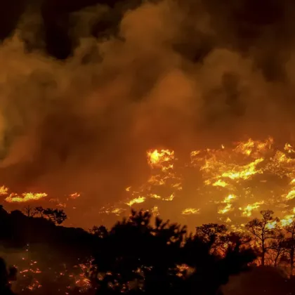 След Халкидики голям пожар избухна и на гръцкия остров Крит Огънят