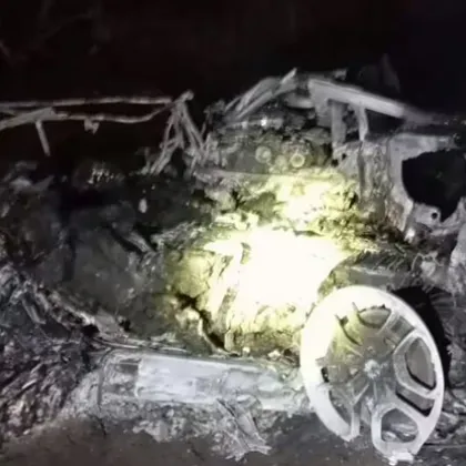 Спукана гума е станала причина за катастрофата при която през