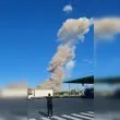 Разрушения, загинали, блокирана магистрала - появи се зловещо ВИДЕО от експлозиите край Житомир