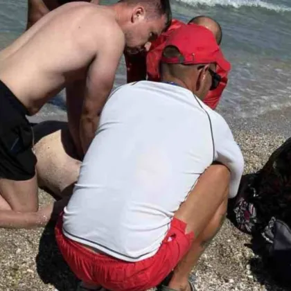 Докато е на работно посещение в Поморие д р Димитър Бакалов