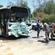 Близо 50 ранени след катастрофа между два автобуса на градския транспорт в Атина СНИМКИ